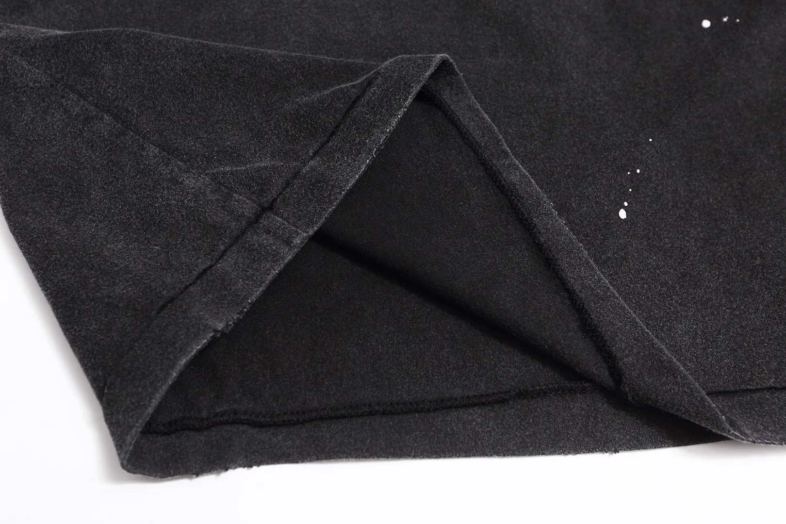 SAINT Michael EASY COME interstellar denim washed damaged loose long-sleeved T-shirt Fabric: 260g Style number: SM03 Size: S-M-L-XL Color: Black Price: P156